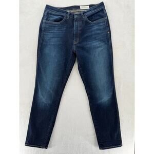 Imogene and Willie Josette Jean Slim Straight 31 Dark Denim Ankle Jean 10 12